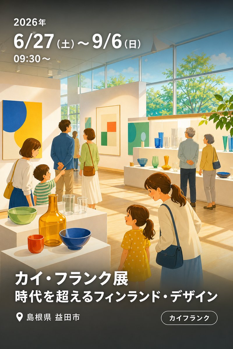 カイ・フランク展 時代を超えるフィンランド・デザイン