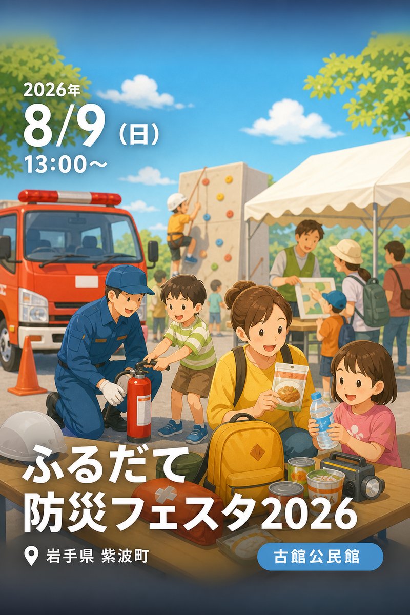 ふるだて防災フェスタ2026