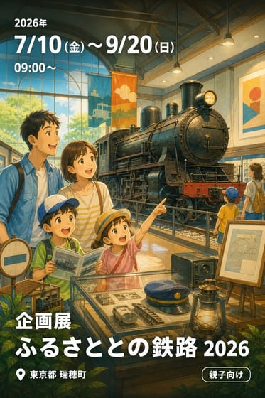企画展 ふるさととの鉄路 2026