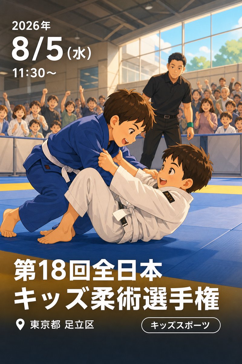 第18回全日本キッズ柔術選手権