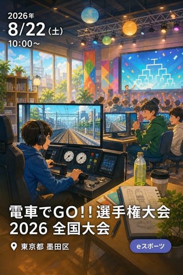 電車でGO！！選手権大会 2026 全国大会
