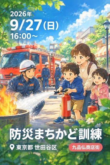 防災まちかど訓練
