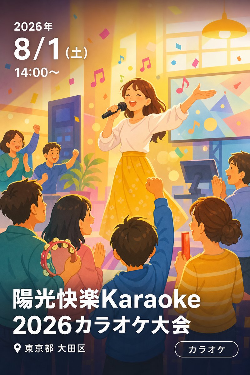 陽光快楽Karaoke 2026カラオケ大会