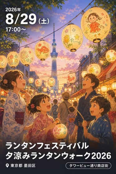 ランタンフェスティバル 夕涼みランタンウォーク2026