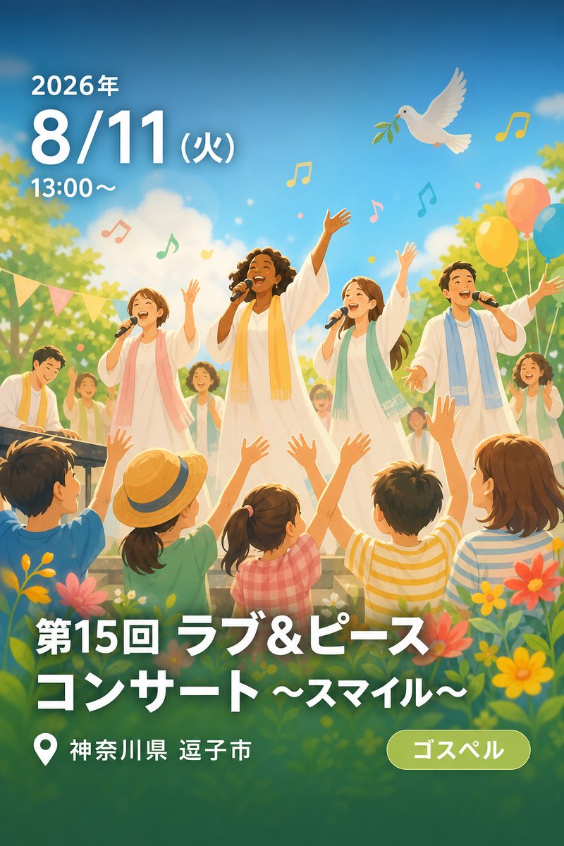 第15回 ラブ＆ピース コンサート 〜スマイル〜