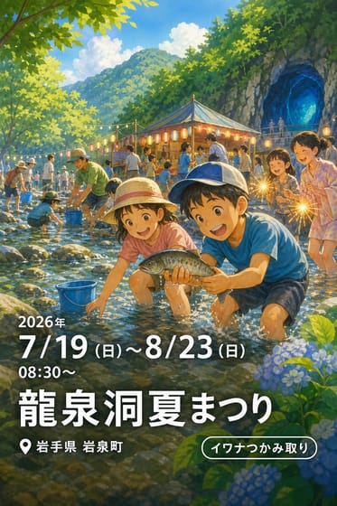 龍泉洞夏まつり