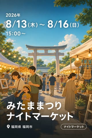 みたままつり ナイトマーケット 2026