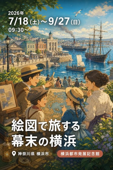 絵図で旅する幕末の横浜