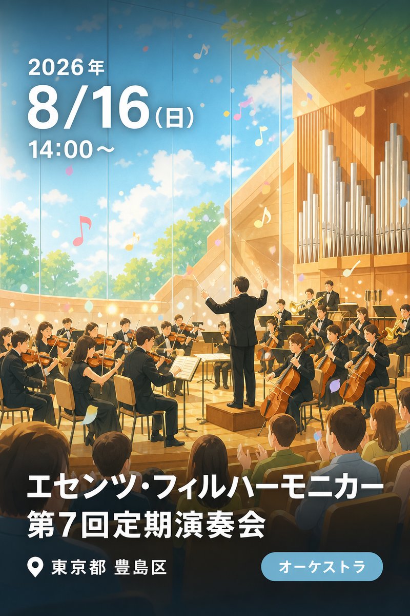 エセンツ・フィルハーモニカー 第7回定期演奏会