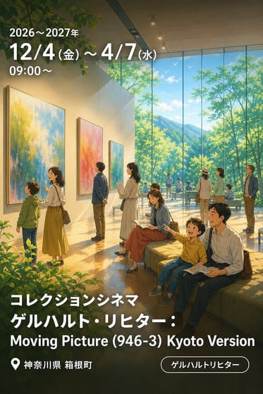 コレクションシネマ ゲルハルト・リヒター：Moving Picture (946-3) Kyoto Version