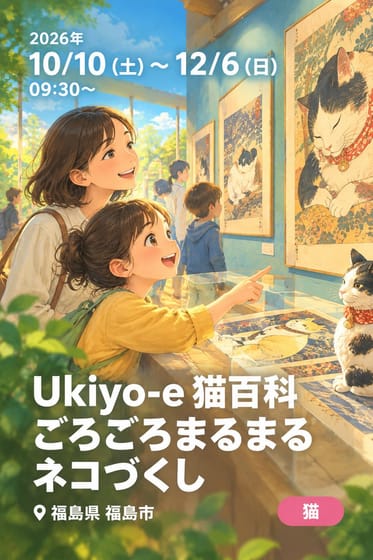 Ukiyo-e 猫百科 ごろごろまるまる ネコづくし