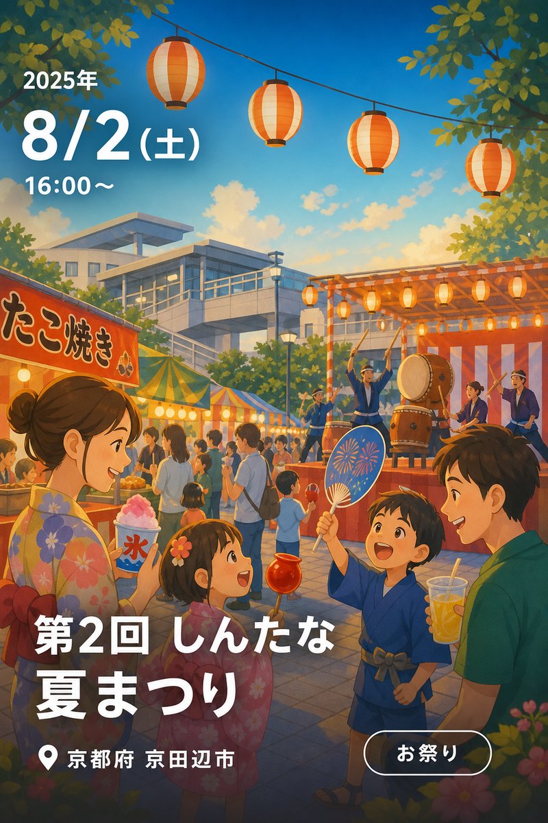 第2回 しんたな夏まつり