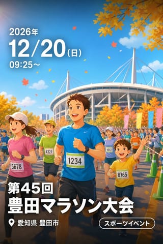 第45回 豊田マラソン大会