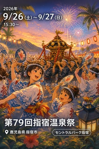 第79回指宿温泉祭