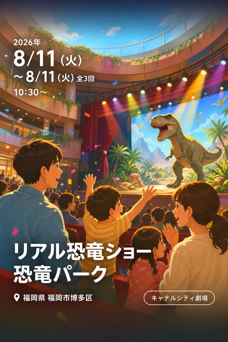 リアル恐竜ショー 恐竜パーク