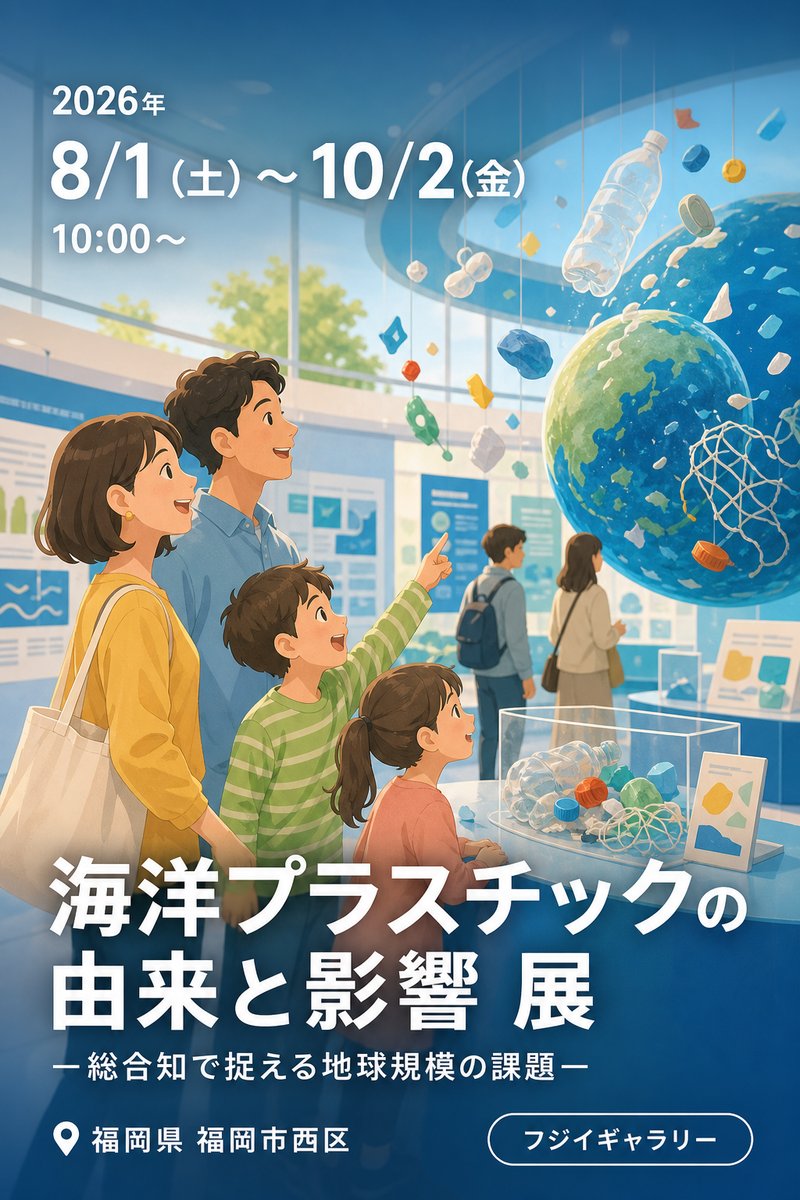 海洋プラスチックの由来と影響 ー総合知で捉える地球規模の課題ー展