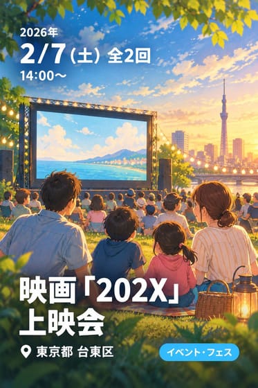 『映画「202X」上映会』