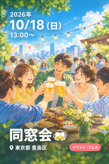同窓会🍻