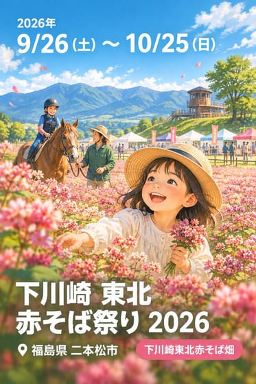 下川崎 東北 赤そば祭り 2026