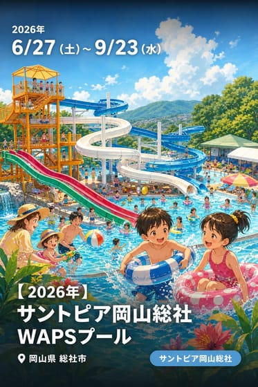 【2026年】サントピア岡山総社 WAPSプール