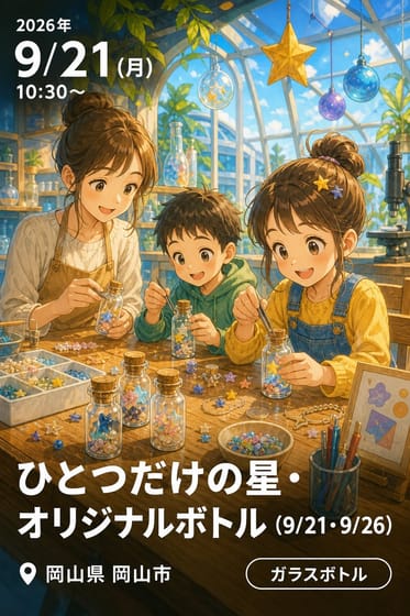 ひとつだけの星・オリジナルボトル（9/21・9/26）