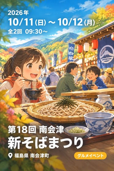 第18回 南会津 新そばまつり