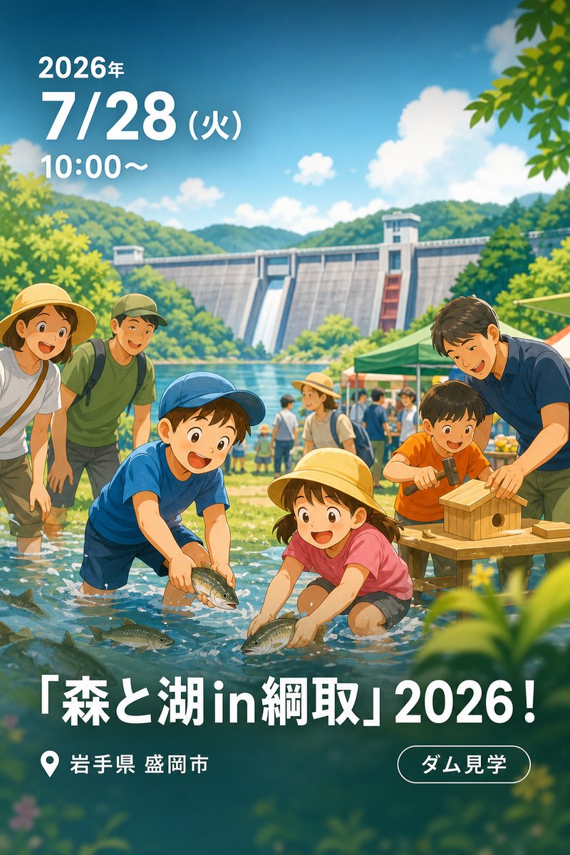 「森と湖in綱取」2026！