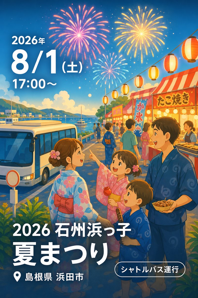 2026 石州浜っ子夏まつり