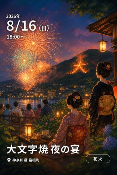 大文字焼 夜の宴