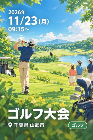 ゴルフ大会