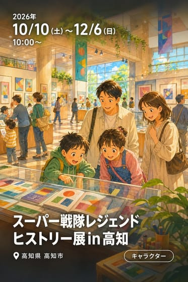 スーパー戦隊レジェンドヒストリー展in高知