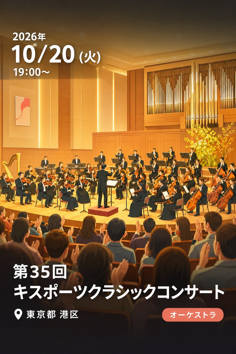 第35回 キスポーツクラシックコンサート