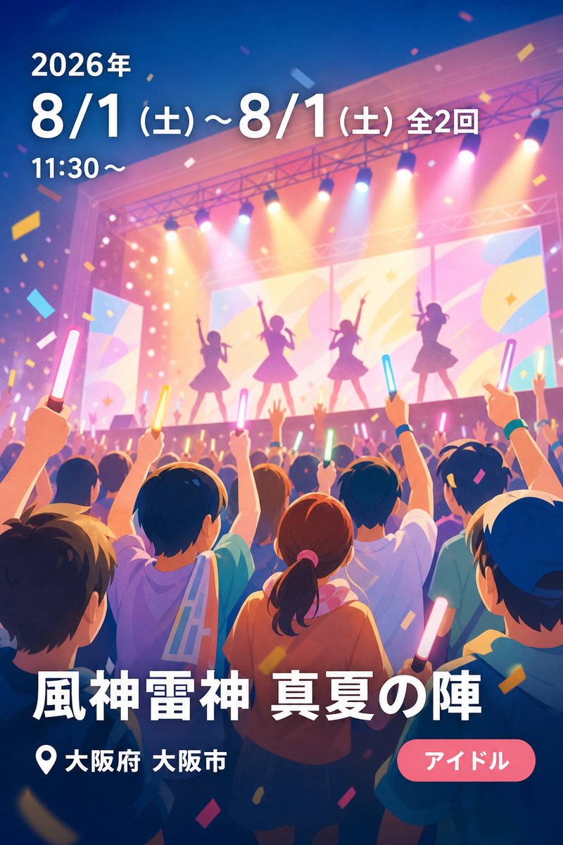 風神雷神 真夏の陣