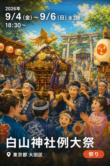 白山神社例大祭