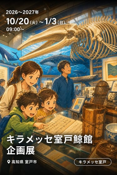 キラメッセ室戸鯨館 企画展