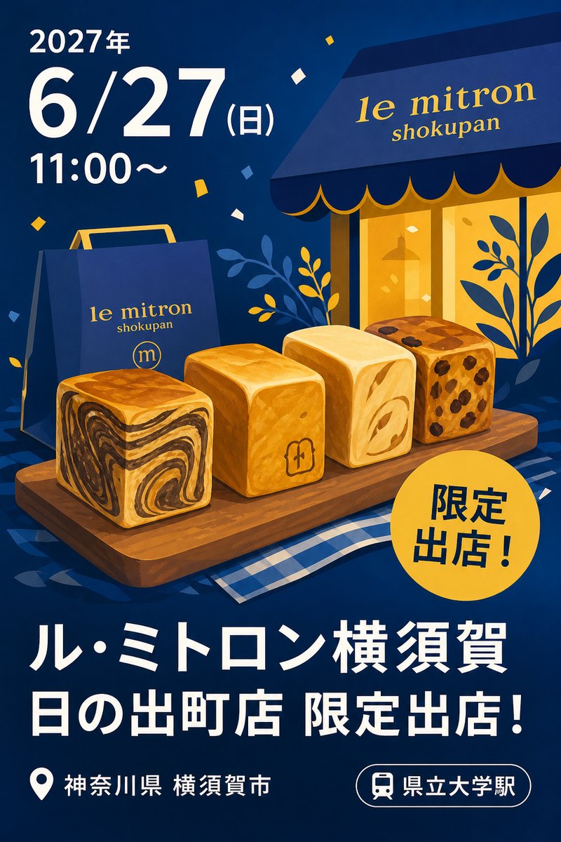 ル・ミトロン横須賀日の出町店 限定出店！