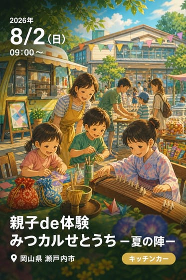 親子de体験 みつカルせとうち ー夏の陣ー