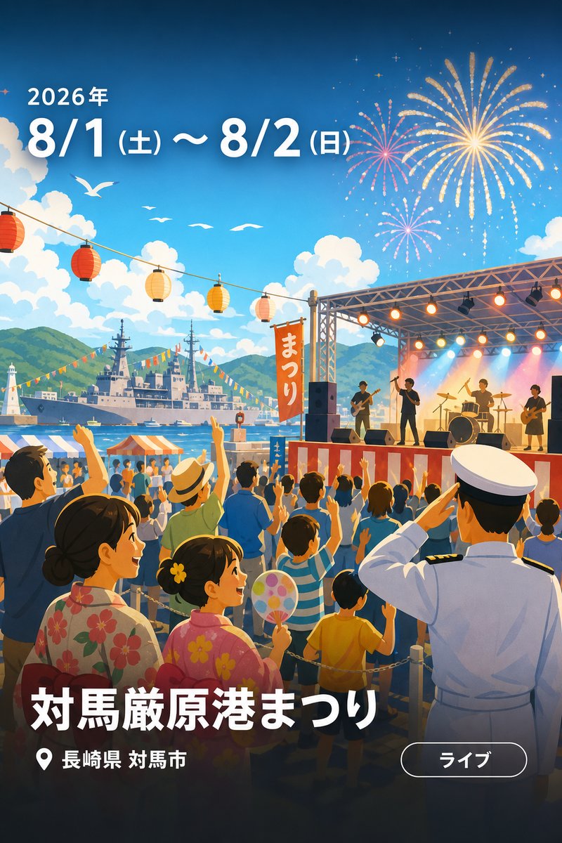 対馬厳原港まつり
