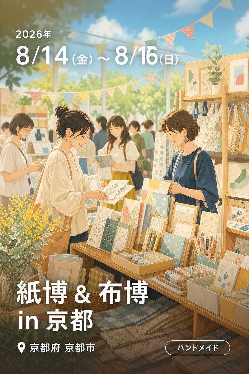 紙博 & 布博 in 京都