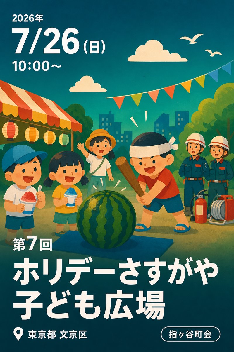 第7回 ホリデーさすがや 子ども広場