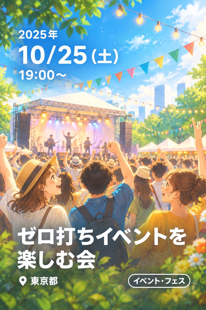ゼロ打ちイベントを楽しむ会