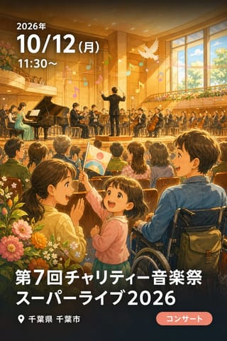 第7回チャリティー音楽祭スーパーライブ2026