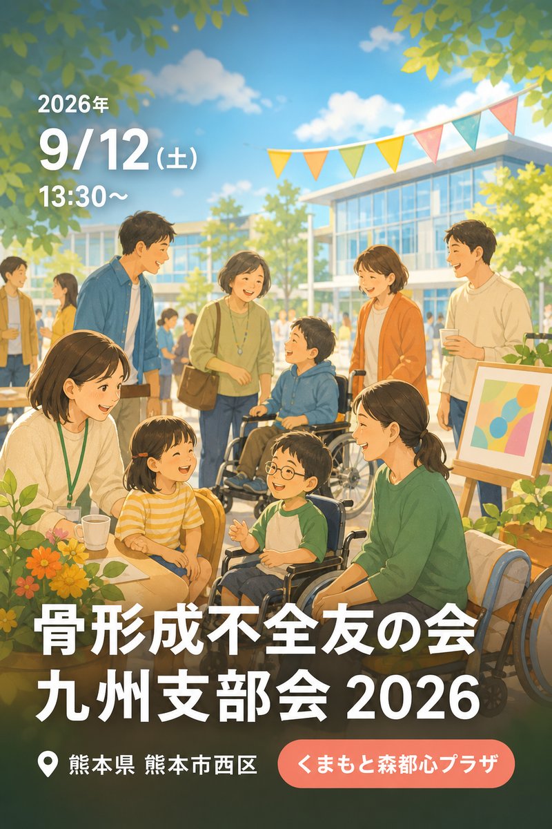 骨形成不全友の会 九州支部会 2026