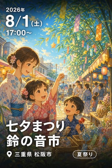 七夕まつり 鈴の音市
