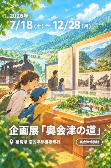 企画展「奥会津の道」