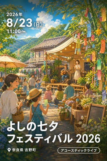 よしの七夕フェスティバル 2026