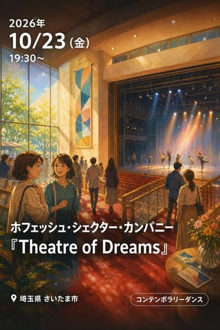 ホフェッシュ・シェクター・カンパニー『Theatre of Dreams』（シアター・オブ・ドリームズ）