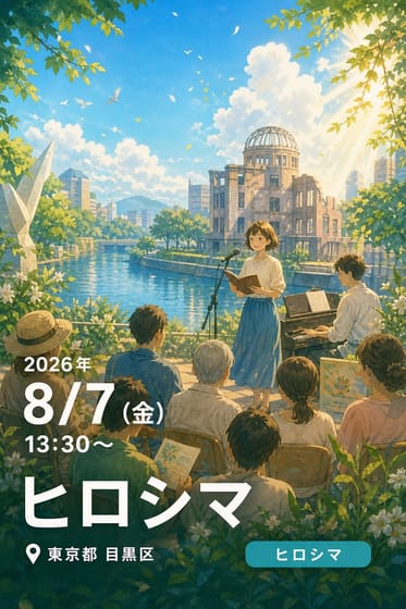 音楽朗読劇 ヒロシマ