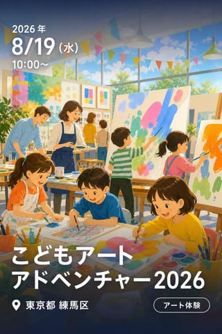 こどもアートアドベンチャー2026