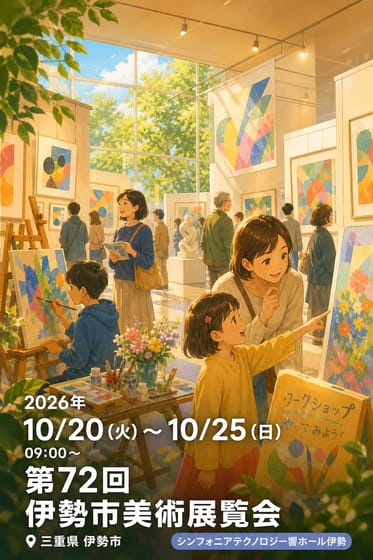 第72回 伊勢市美術展覧会